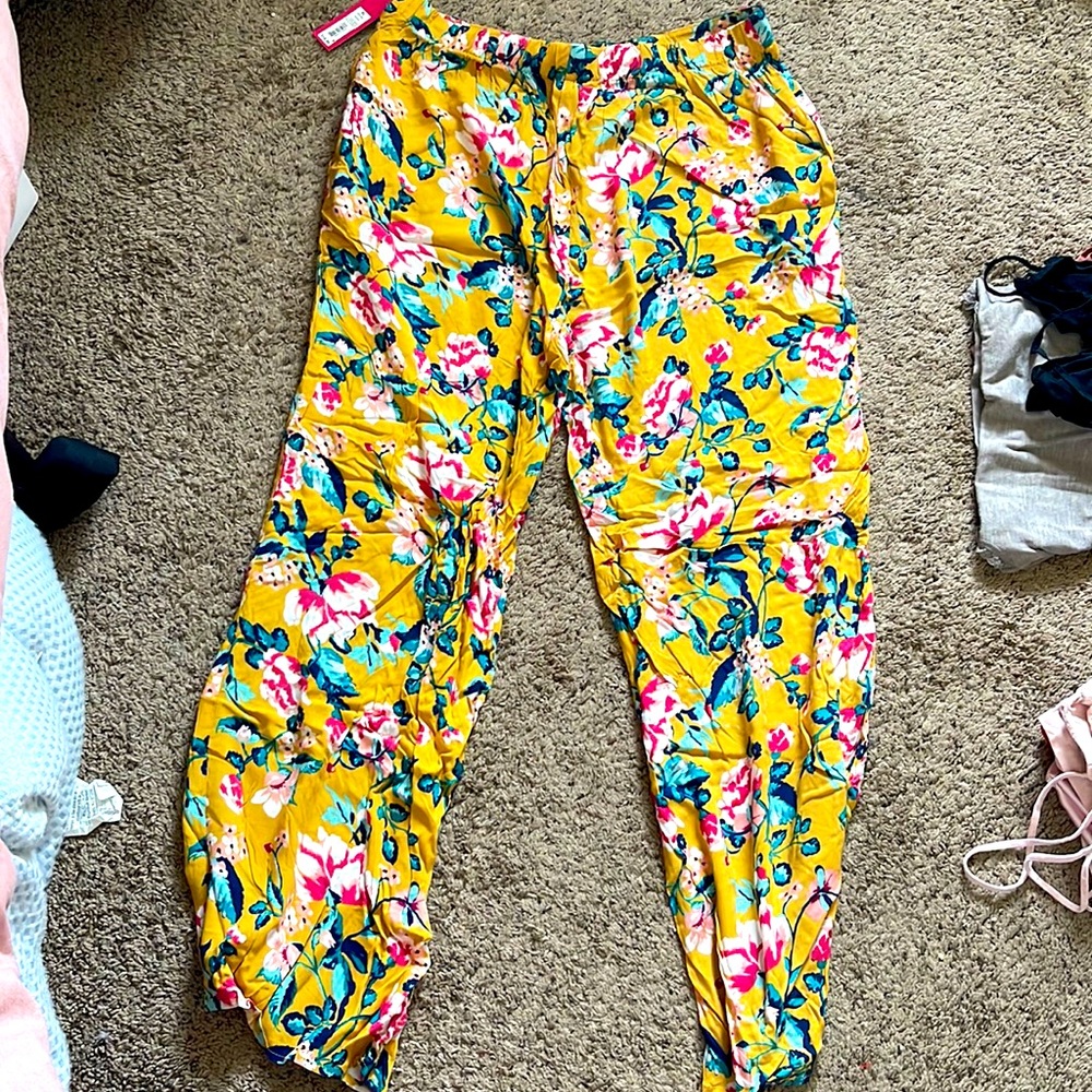 Floral pants